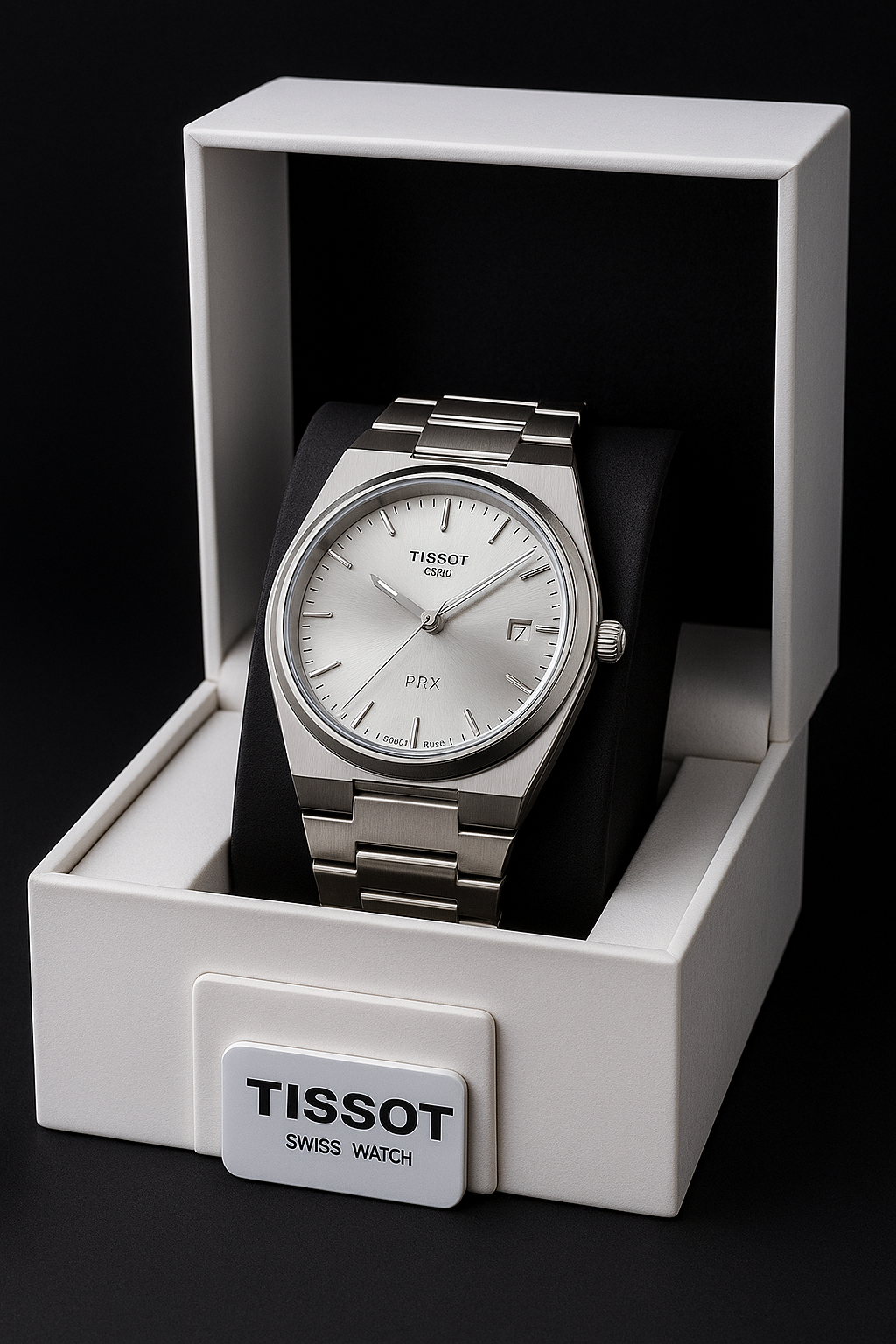 Tissot PRX Stainless Steel Luxury Watch – Men’s Swiss Style