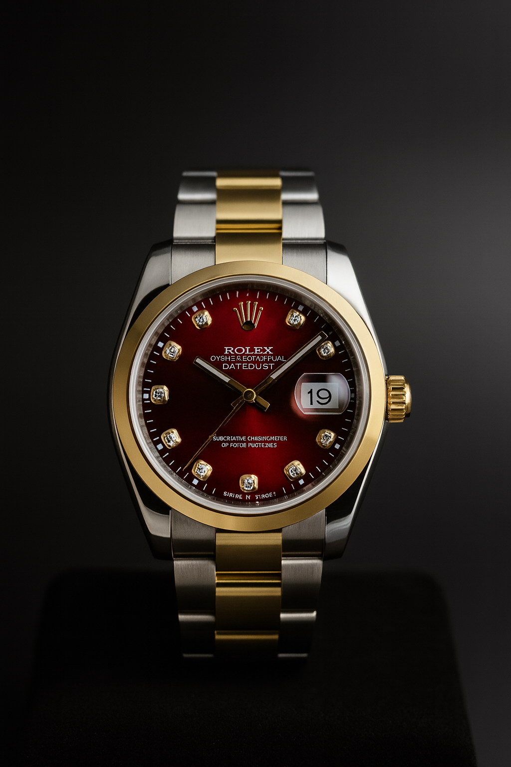 Rolex-Inspired Green Dial Luxury Watch (Men’s Edition)