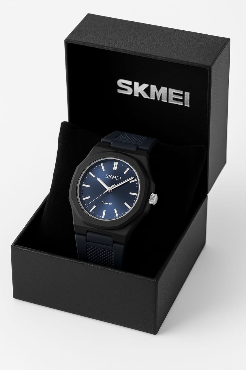 SKMEI Blue Dial Sport Edition – Men’s Luxury Quartz Watch