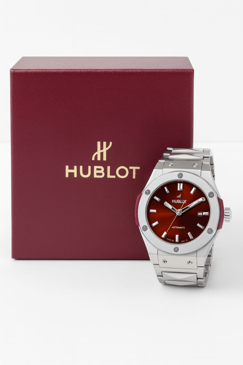 Hublot-Style Classic Men’s Luxury Watch (5-Color Collection)