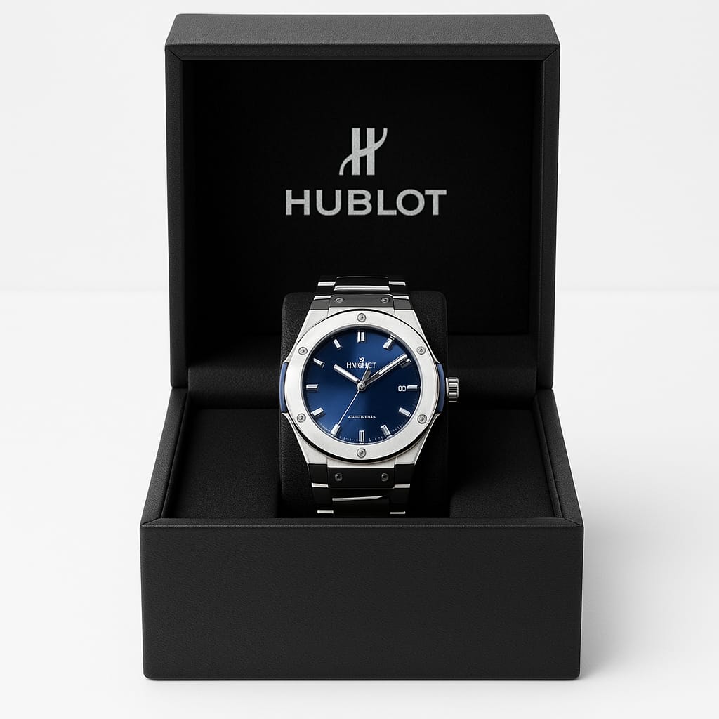Hublot-Style Classic Men’s Luxury Watch (5-Color Collection)